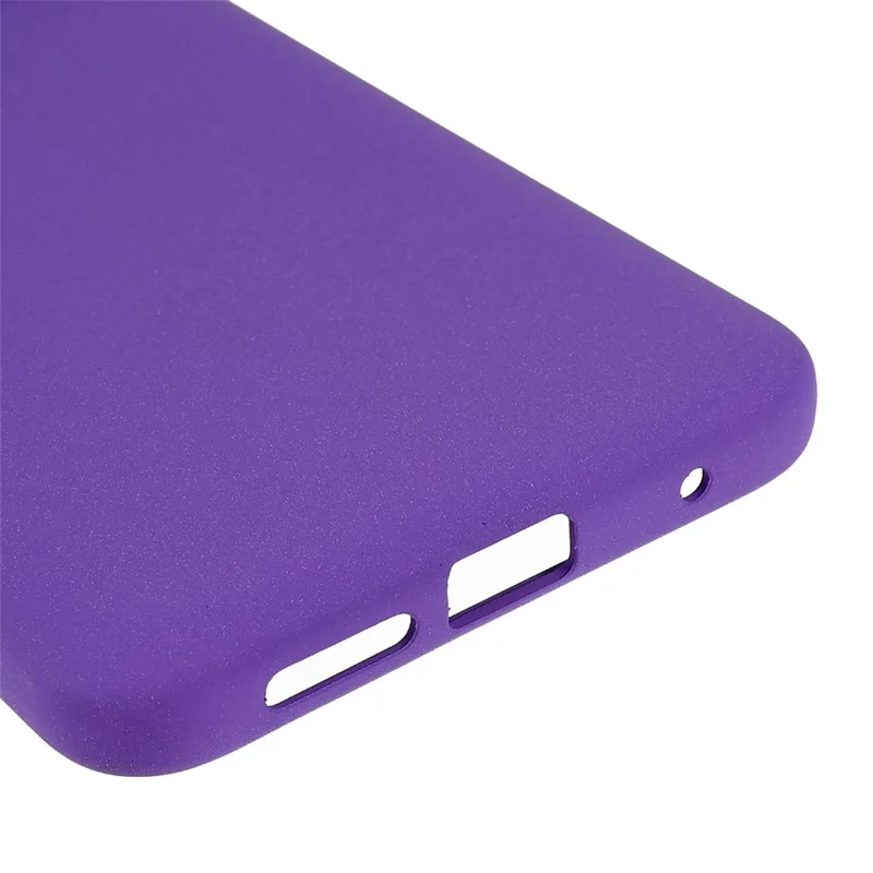 For Xiaomi Poco M4 Pro 4G TPU Phone Case Double-Sided Matte Scratch-resistant Phone Shell - Purple