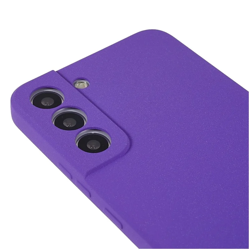 For Samsung Galaxy S22+ 5G Lightweight Anti-fall Soft TPU Phone Case Shockproof Double-Sided Matte Phone Shell - Purple