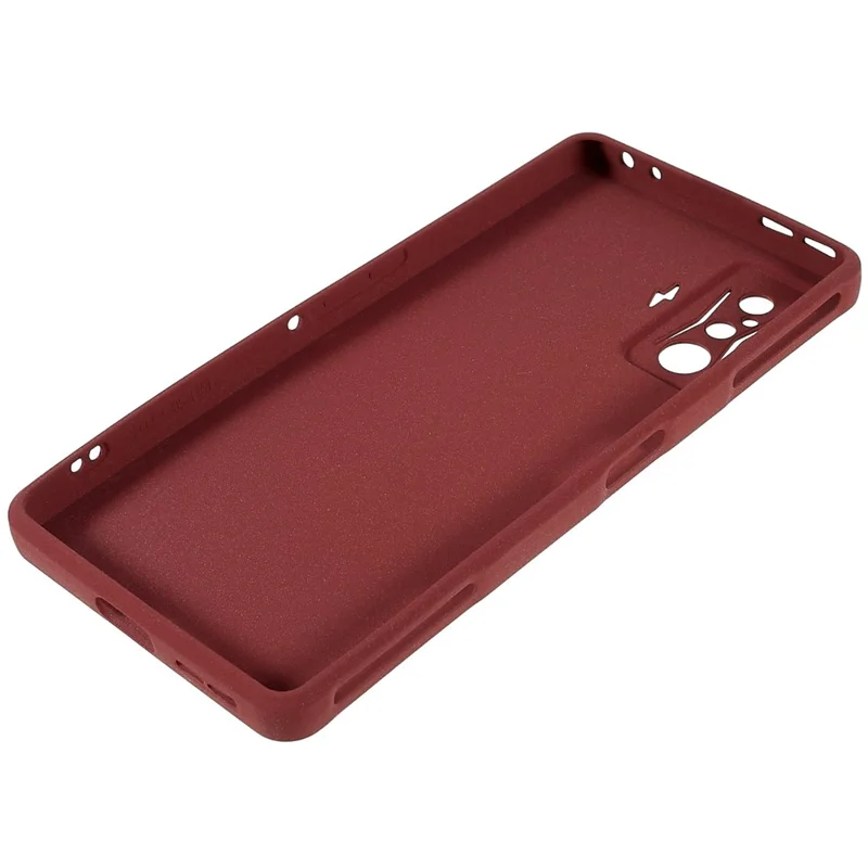 For Xiaomi Redmi K50 Gaming 5G / Poco F4 GT Double-Sided Matte Phone Case Silky-Soft Touch TPU Protective Cover - Red