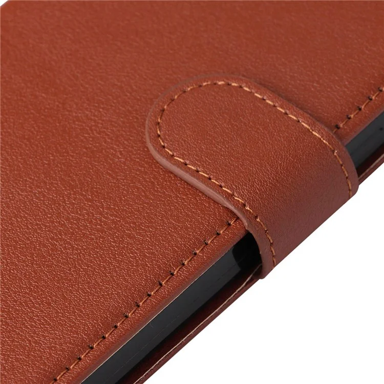 Per Iphone 14 Max da 6,7 ​​pollici di Copertura Anti-drop, Folio Flip pu Pulfrulico in Pelle Cellulare Custodia Con Cordino - Marrone