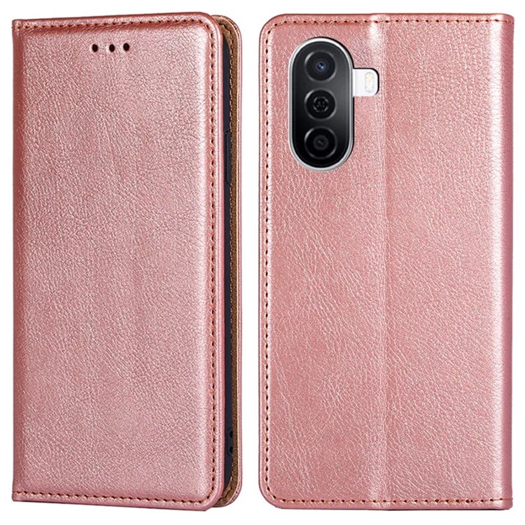 Pour Huawei, Profitez-en 50 / Nova Y70 4G / Nova Y70 Plus 4G Absorption Magnétique Cas Téléphon - or Rose