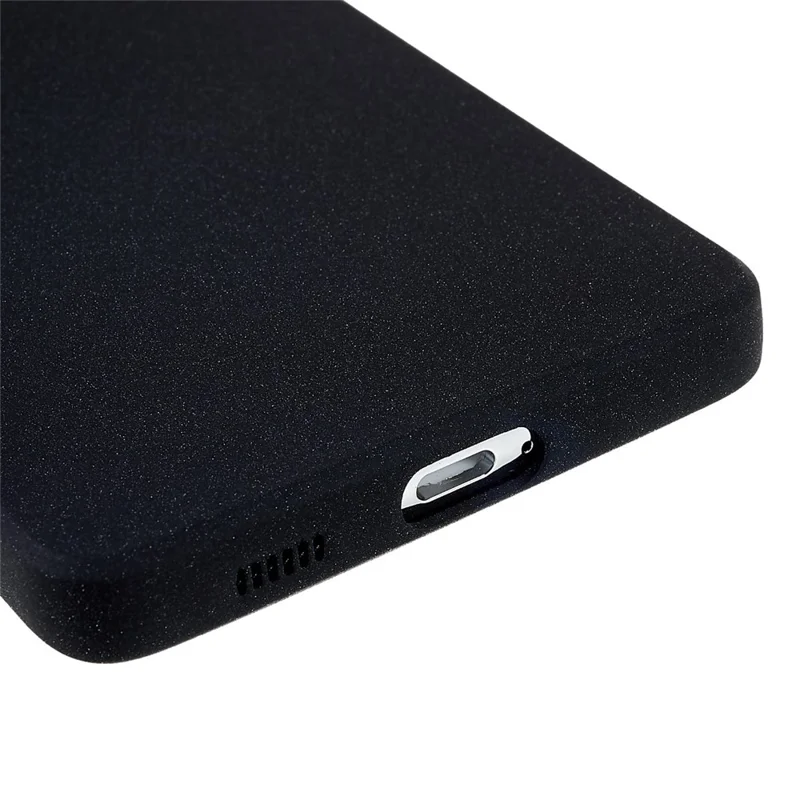 Para Samsung Galaxy S21 Ultra 5G Funda de TPU mate con doble cara Antidesgaste Cubierta trasera del teléfono móvil - Negro