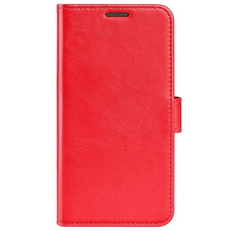 Per Onore X40i 5g Shockproof Crazy Horse Texture Folio Flip Taxo Ceret Pheolf Wardhert Cover Protettivo - Rosso