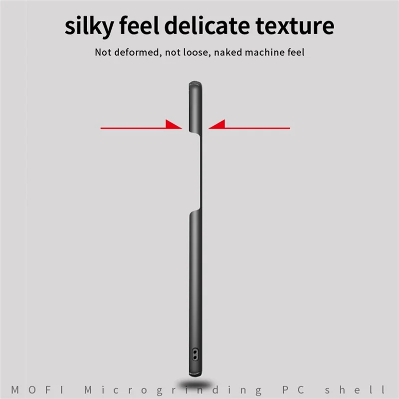 MOFI JK PC Series-1 Shield for Honor 70 5G Wear-resistant Matte Hard PC Back Case Well-protected Phone Cover with Strap - Blue