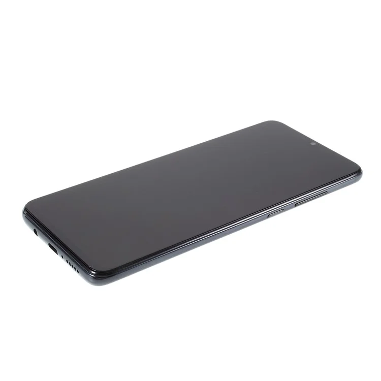 Pour Xiaomi Redmi Note 8 Pro Écran LCD et Assemblage Numériseur de Catégorie C + Cadre (sans Logo) - Noir