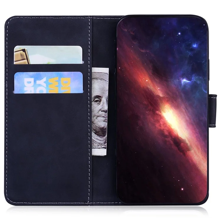 Für Motorola Moto G62 5G Solid Color Wallet Stand Phone Case PU Leather TPU Full Protection Cover - Schwarz