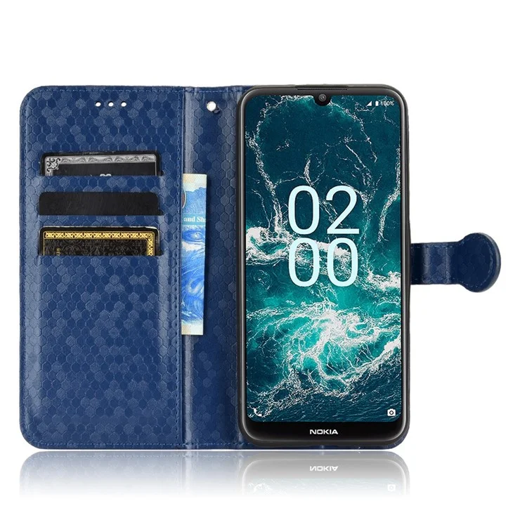Pour Nokia C200 4G Dot Dot Arriphée Étauche de Téléphone de Pautlet Imprest - Bleu