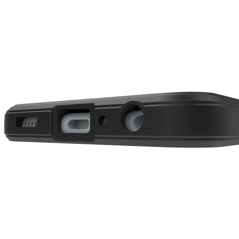 For Samsung Galaxy M13 4G Precise Cutout Anti-drop Protective Phone Cover Rugged Back TPU Case - Dark Grey