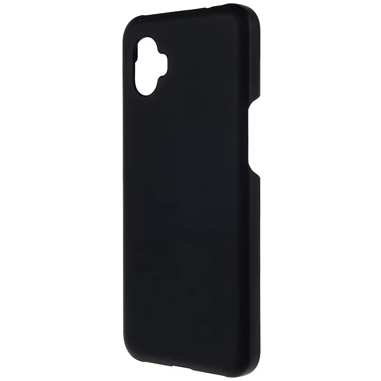 Para o Samsung Galaxy Xcover Pro 2 5g Ultra Slim Borr Emborrachado Caixa de Telefone PC Gliberized Anti-drop Tampa de Proteção - Preto
