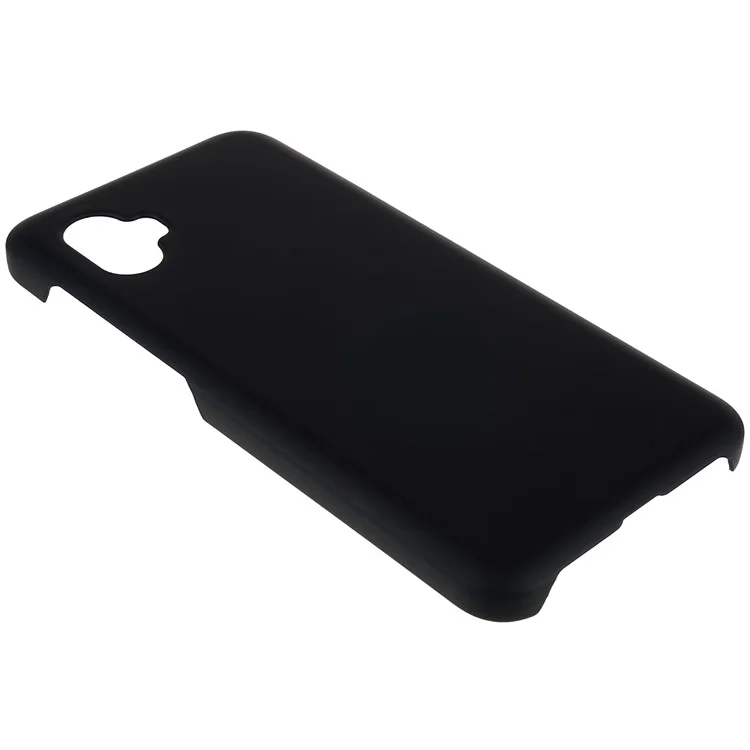 Para o Samsung Galaxy Xcover Pro 2 5g Ultra Slim Borr Emborrachado Caixa de Telefone PC Gliberized Anti-drop Tampa de Proteção - Preto