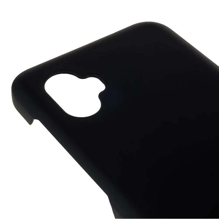 Para o Samsung Galaxy Xcover Pro 2 5g Ultra Slim Borr Emborrachado Caixa de Telefone PC Gliberized Anti-drop Tampa de Proteção - Preto