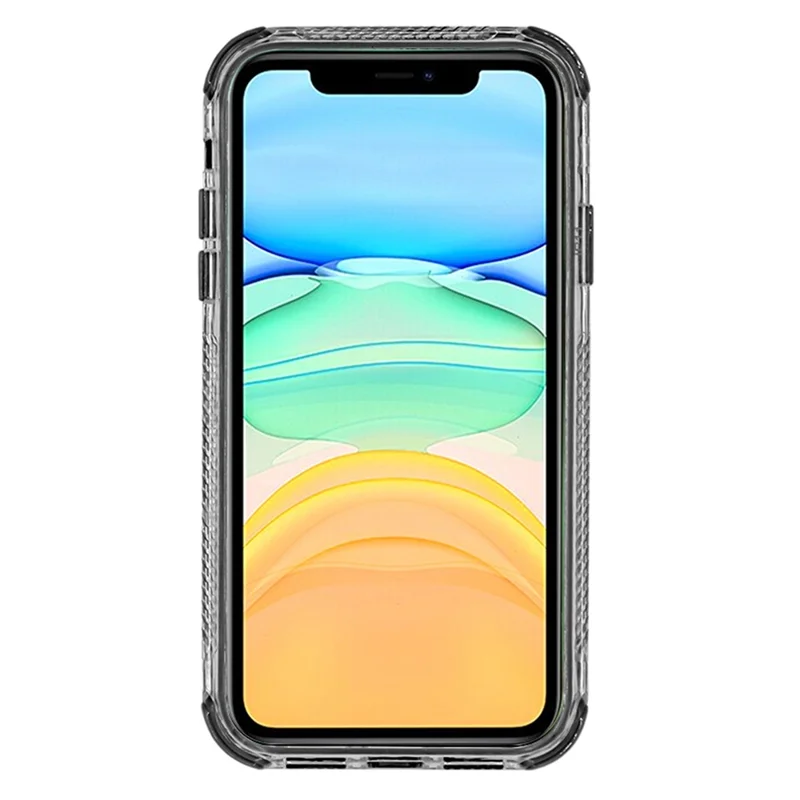 Para Iphone 14 Pro Máximo de 6,7 Polegadas, Capa de Telefone de Choque Destacável Hybrid PC + TPU Tampa de Proteção - Preto