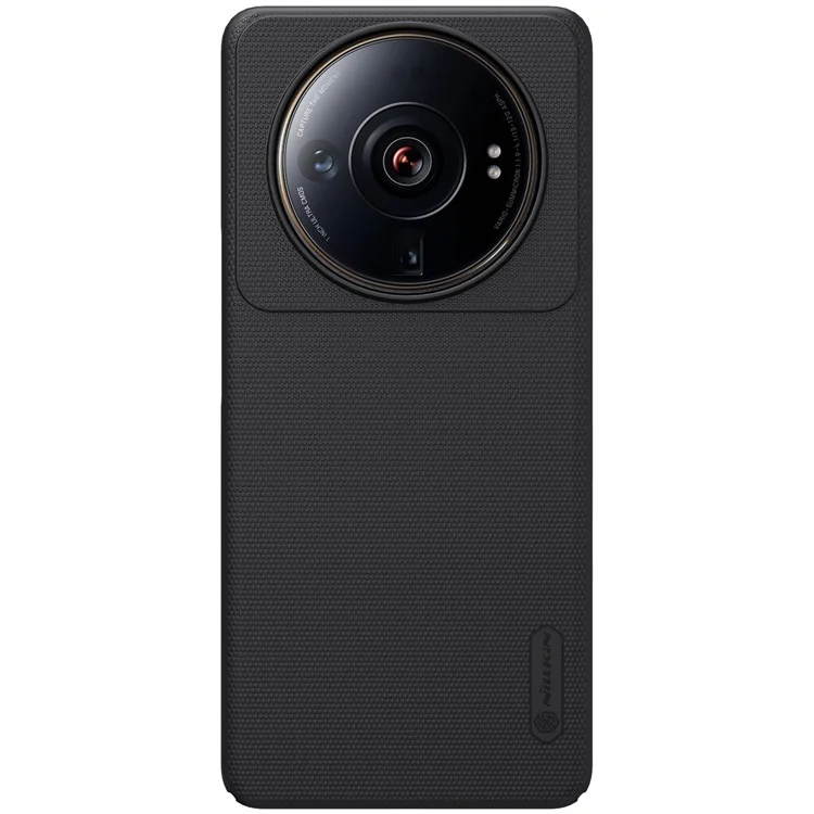 Телефон Nillkin Frosted Shield Для Xiaomi 12S Ultra 5G, Противореящая Матовая Защита от Жесткого Компьютера - Черный