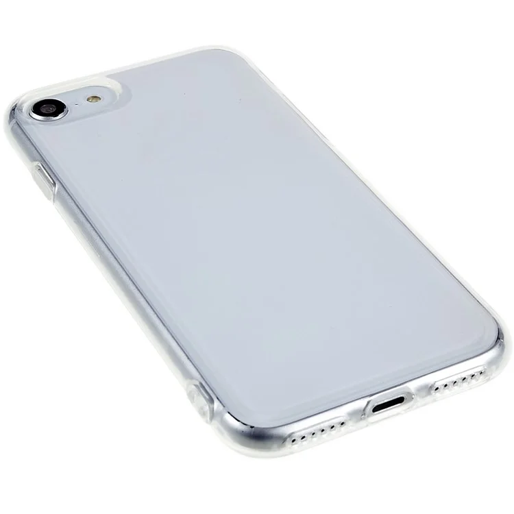 Pour iPhone 7 / 8 4,7 pouces / SE (2020) / SE (2022) Épaisseur de 2,0 mm Coque de protection anti-chute transparente sans filigrane en TPU