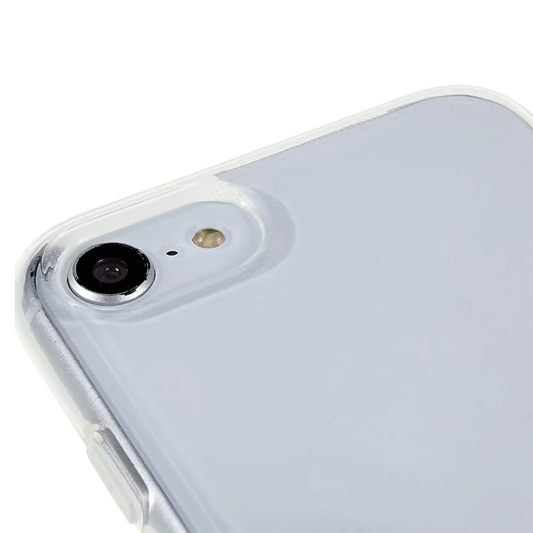 Pour iPhone 7 / 8 4,7 pouces / SE (2020) / SE (2022) Épaisseur de 2,0 mm Coque de protection anti-chute transparente sans filigrane en TPU