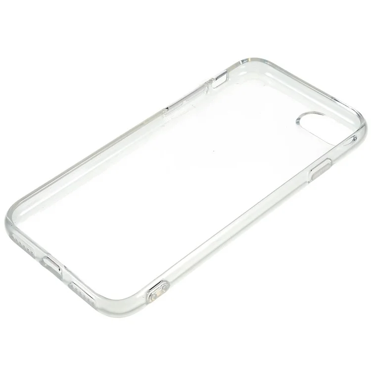 Pour iPhone 7 / 8 4,7 pouces / SE (2020) / SE (2022) Épaisseur de 2,0 mm Coque de protection anti-chute transparente sans filigrane en TPU