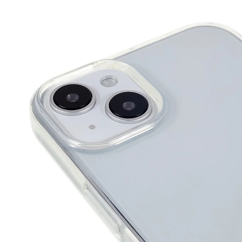 Für iPhone 14 6,1 Zoll stoßfeste transparente Abdeckung 2,0 mm Dicke, wasserkennzeichnungsfreie TPU-Schutzhülle