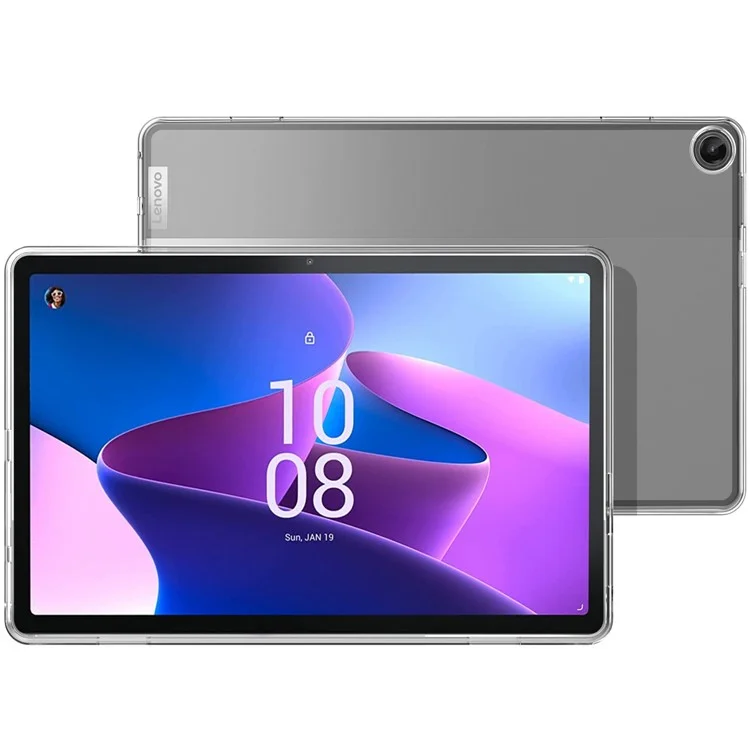 Für Lenovo Tab M10 (Gen 3) Matte Anti-fingerabdruck-verschleiß-resistenter Helles Dünnes Weiches Tpu-tablet-hülle Hülle