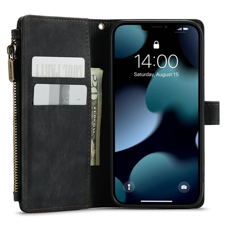 Caseme C30 Series Для Iphone 13 Pro Max 6,7 Дюйма Амортизатора с Амортизатором-амортизатором Для Карманного Косона - Черный