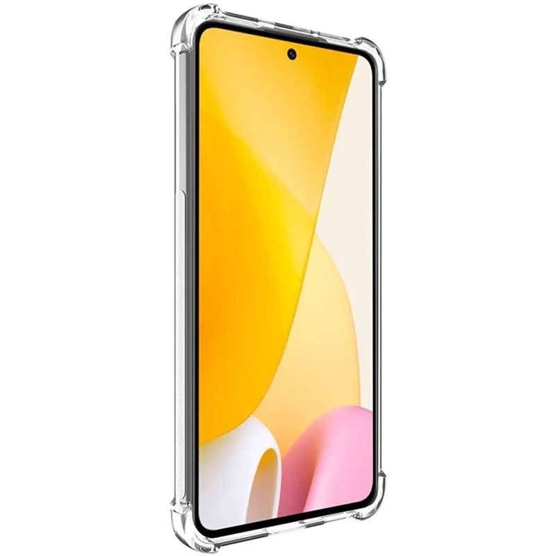 IMAK For Xiaomi 12 Lite 5G Anti-drop Airbag Phone Case Shockproof TPU Back Cover - Transparent
