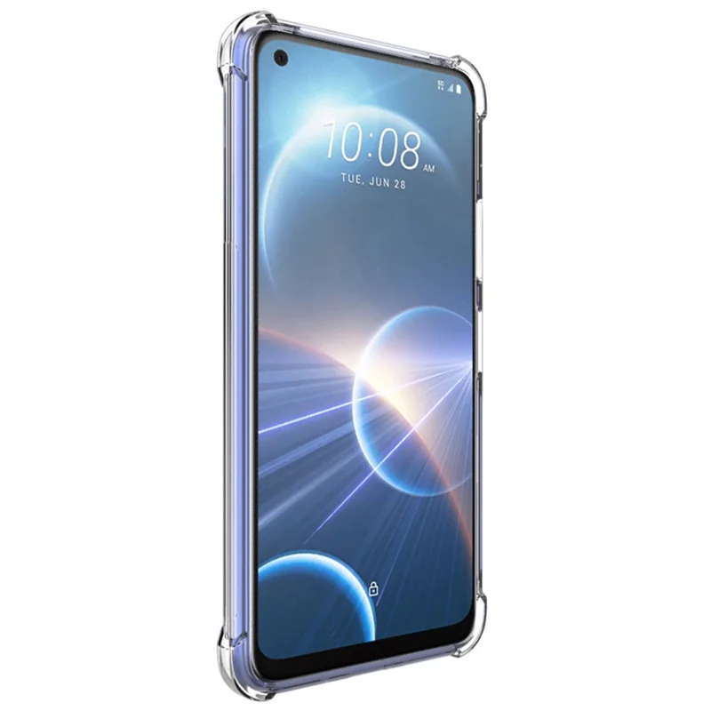 IMAK Für HTC Desire 22 Pro 5G Airbag Drop-proof Handyhülle Anti-Scratch TPU Cover - Transparent