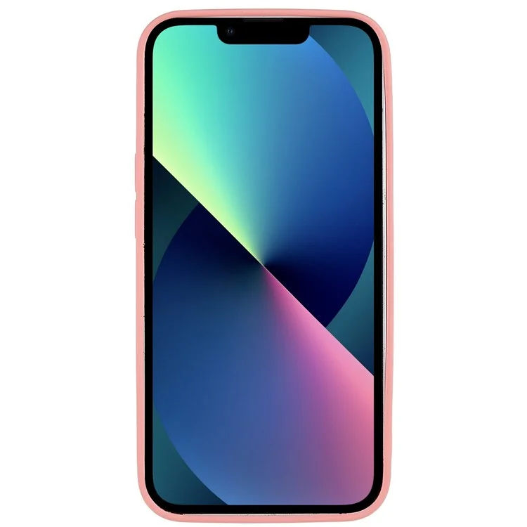 MERCURY GOOSPERY SOFT FEELING Series for iPhone 14 6.1 inch Soft Matte Case Shockproof TPU Protective Phone Cover - Pink