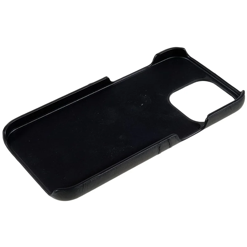 Чехол для iPhone 14 Pro 6.1 дюйма, хорошо защищающий мобильный телефон, противоударная задняя панель с 2 слотами для карт - черный