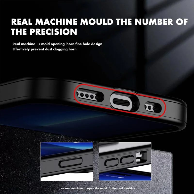 IPAKY For iPhone 14 Pro 6.1 inch Rubberized Skin-touch Feeling Phone Case Anti-drop Hybrid TPU + PC Cover - Blue