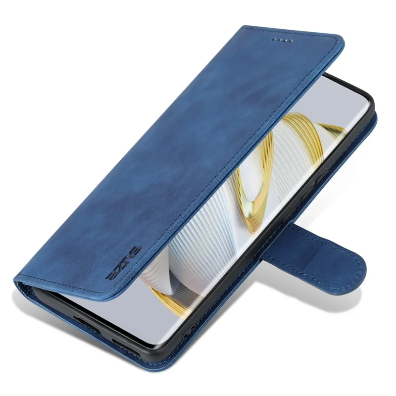 AZNS For Huawei nova 10 4G PU Leather All-round Protection Phone Cover Stand Wallet Case - Blue