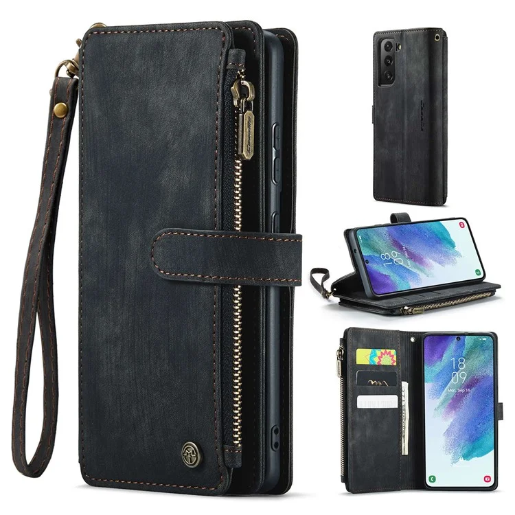 Caseme C30 Series Для Samsung Galaxy S21 fe 5G Shockperefice Thene Chother Coleme Covere Cover Covers - Черный