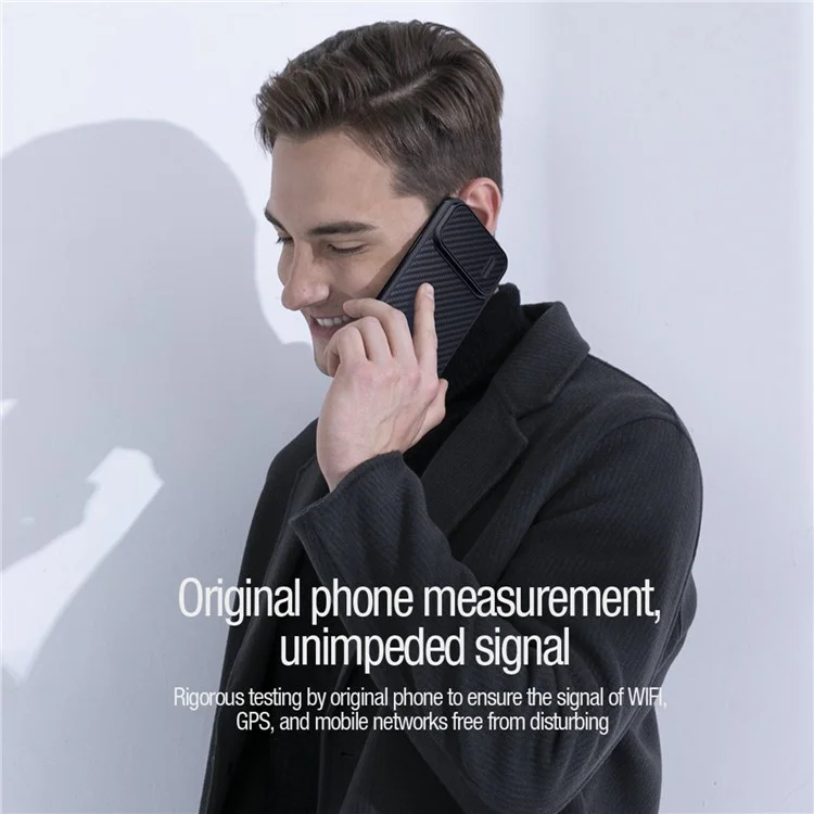 Nillkin Для Iphone 13 Pro Max 6,7 Дюйма Углеродного Волокна.