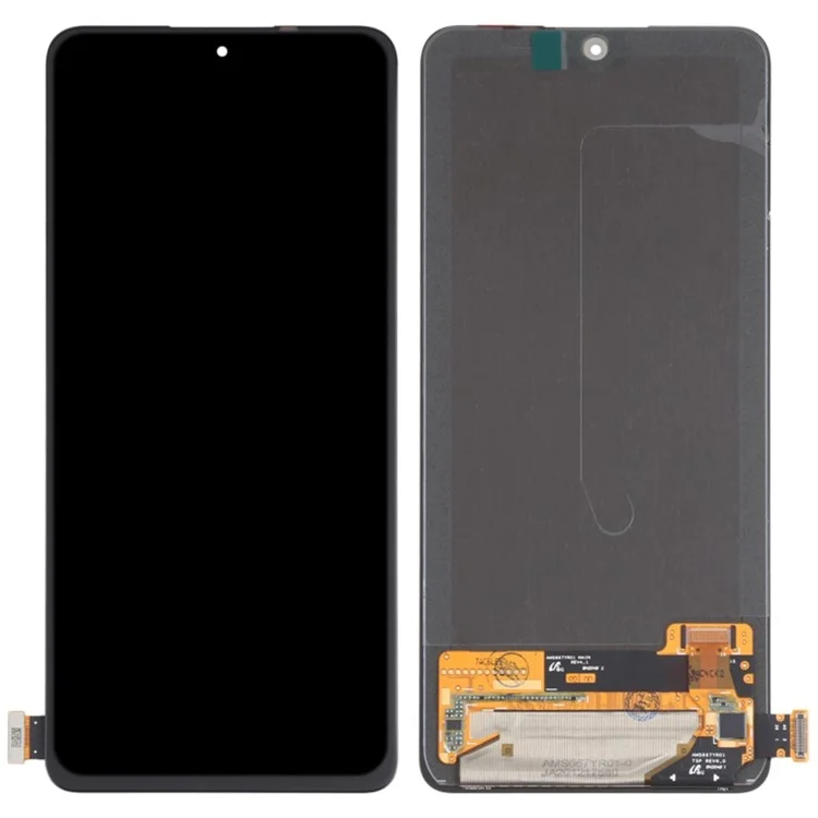 Para Xiaomi Poco X4 Pro 5G / Note 11 Pro 4G / Note 11E Pro 5G / Note 11 Pro+ 5G (Índia) Peça de Montagem de Tela OLED e Digitalizador Grau B (sem logotipo)