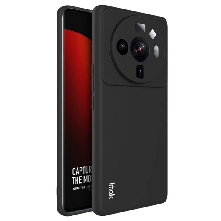 Serie IMAK UC-3 Para Xiaomi 12S Ultra 5G Ultra Ultra Slim Shock Protes Soft Tpu Case de Teléfono Matte Teléfono Móvil Matte