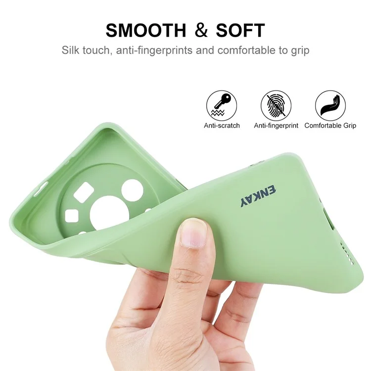 Enkay Hat Prince Для Xiaomi 12s Ultra 5g Прямой Края - Светло-зеленый
