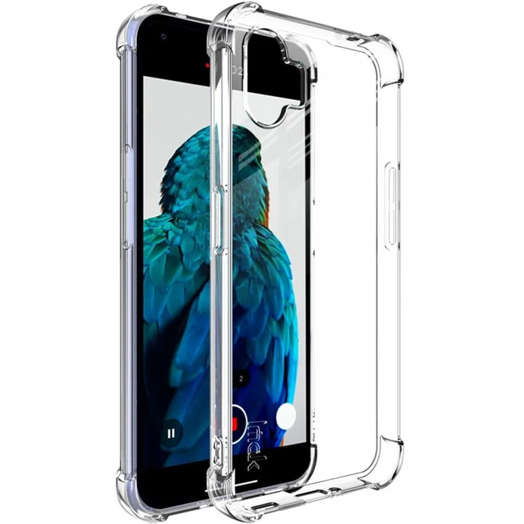 IMAK For Nothing phone (1) 5G Scratch-resistant Anti-drop Phone Case Soft TPU Protective Cover - Transparent