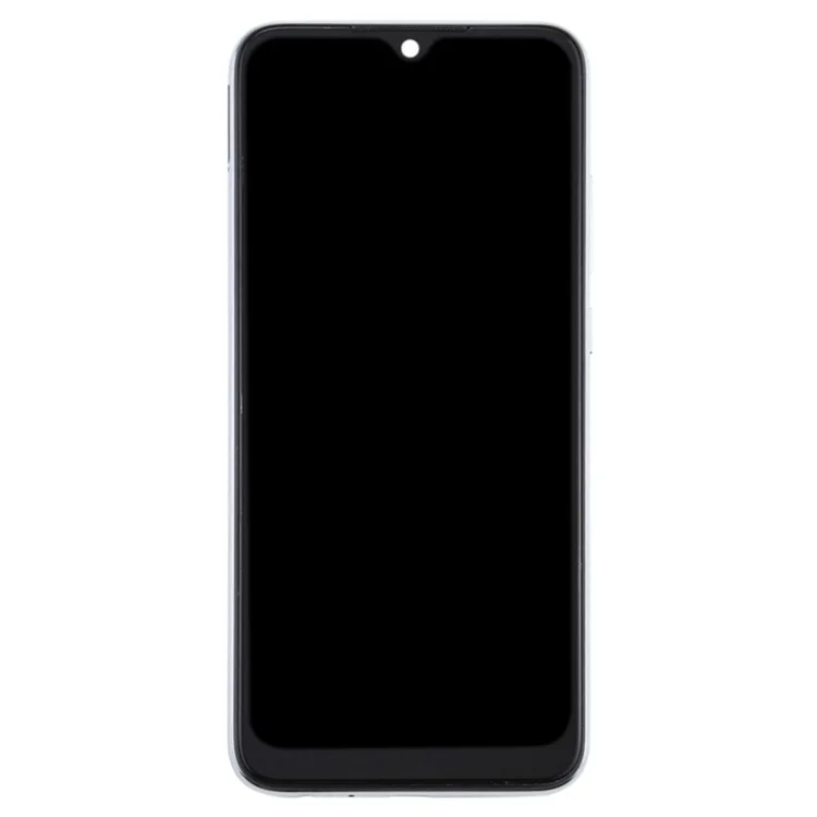 Para Xiaomi Redmi Nota 8T Grado B de la Pantalla LCD y el Conjunto Del Digitizador + Parte Del Cuadro (sin Logotipo) - Plata