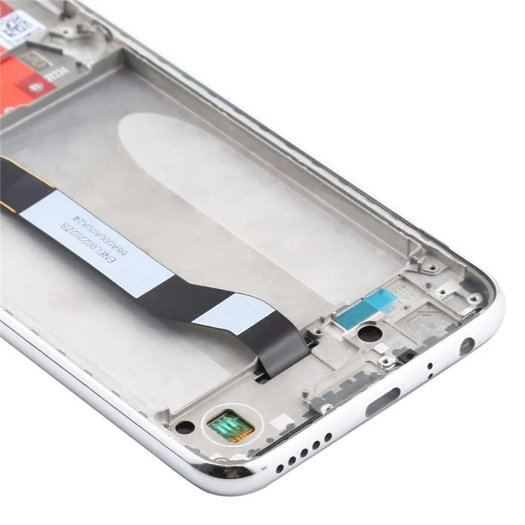 Для Xiaomi Redmi Note 8t Grade B LCD -экран и Сборка Digitizer + Кадр (без Логотипа) - Серебряный