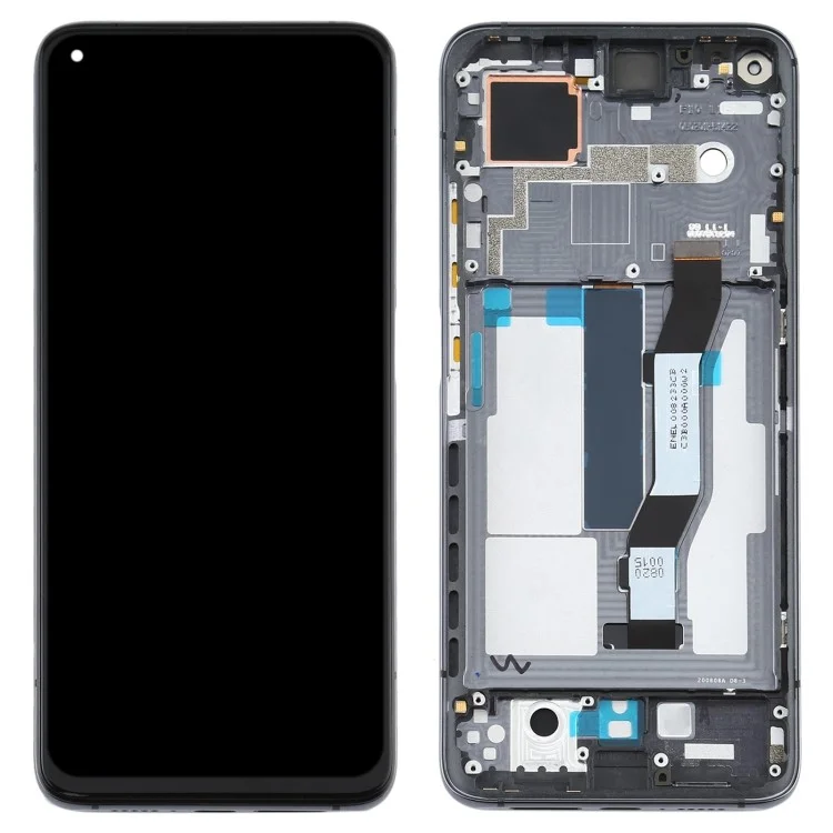 Для Xiaomi Mi 10t 5g / Mi 10t Pro 5g / Redmi K30S Grade C LCD -экран и Сборка Digitizer + Кадр (без Логотипа) - Черный