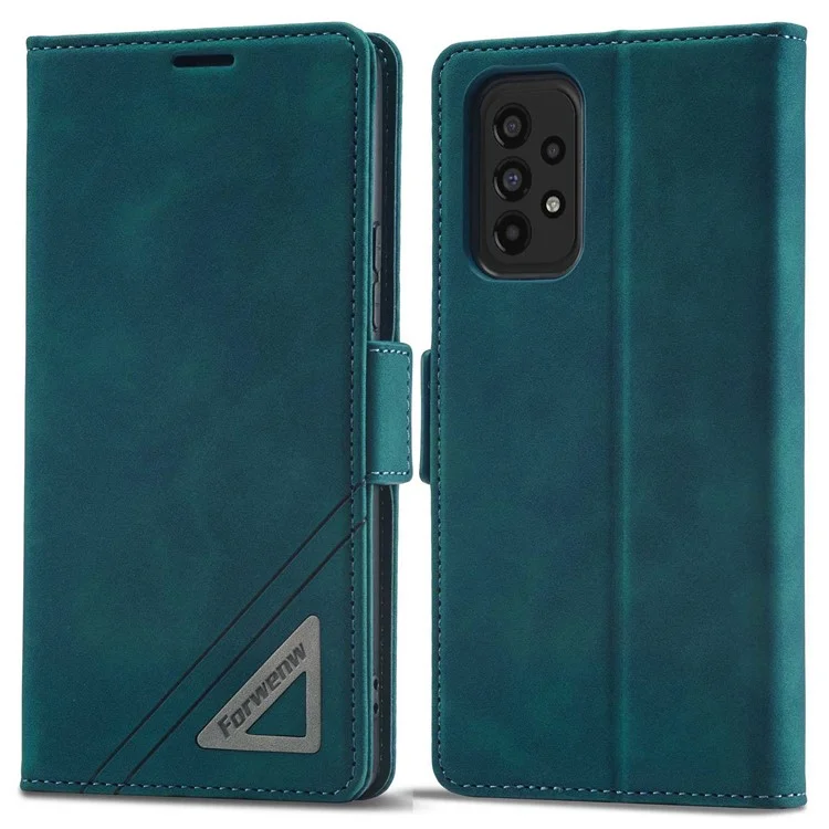 FORWENW F3-series Para Samsung Galaxy A32 4G (versão da Ue) Phone Caset Holder Anti-vestente - Ciano