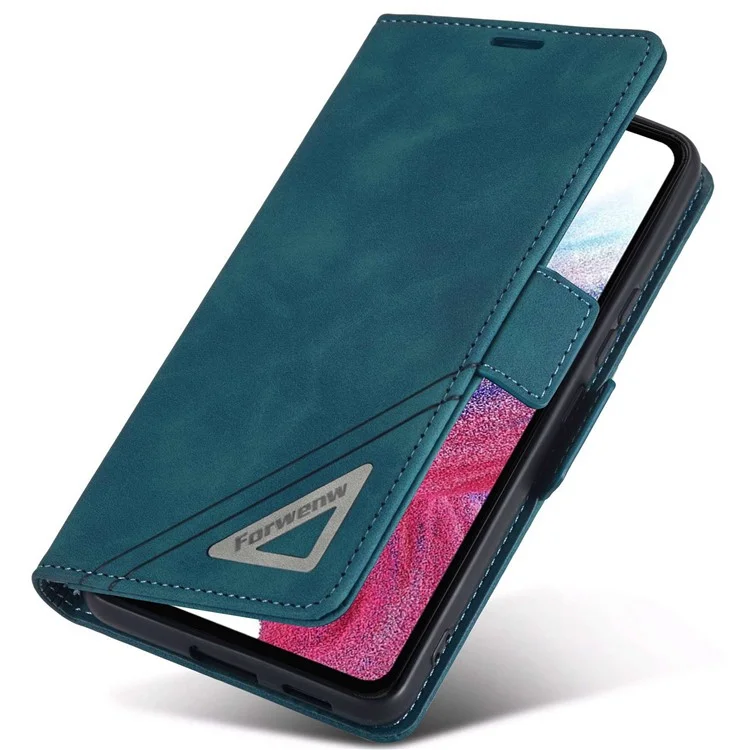 FORWENW F3-series Para Samsung Galaxy A32 4G (versão da Ue) Phone Caset Holder Anti-vestente - Ciano