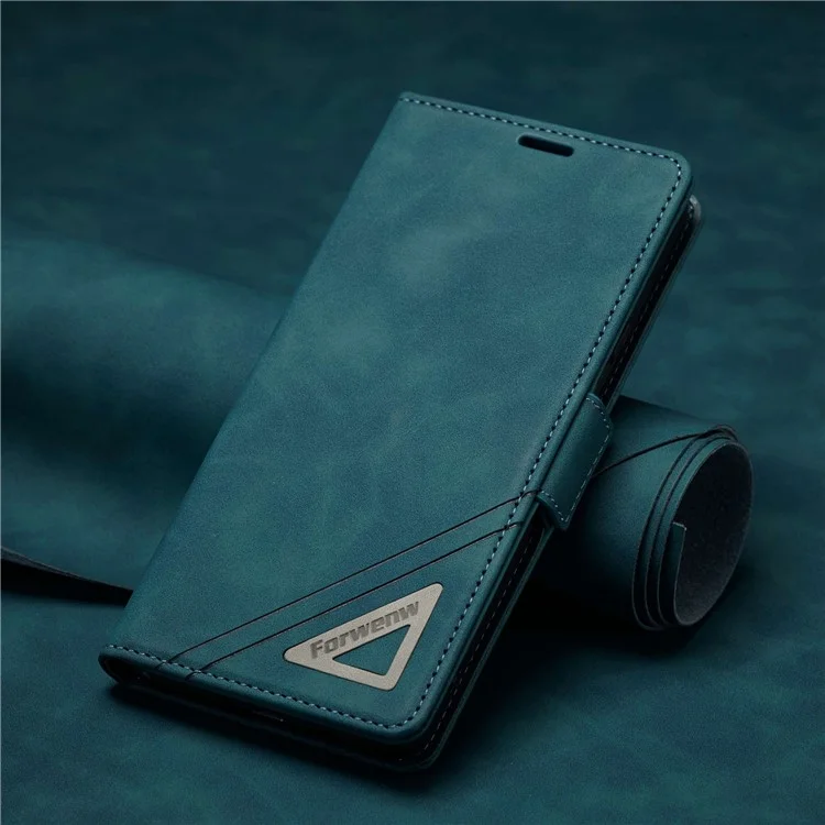 FORWENW F3-series Para Samsung Galaxy A32 4G (versão da Ue) Phone Caset Holder Anti-vestente - Ciano