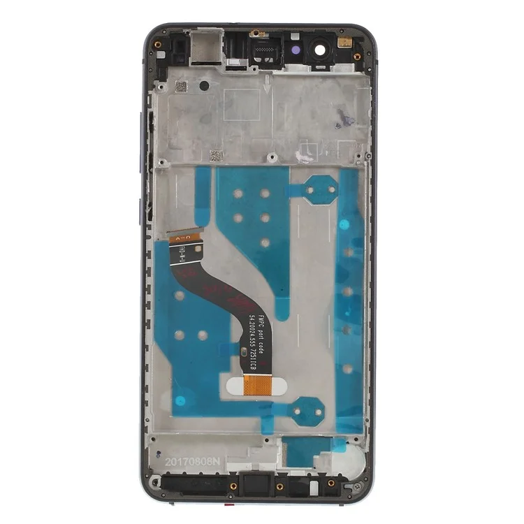 Для Huawei P10 Lite Grade C LCD-экран и сборка с цифровым датчиком + рамка, запчасть для замены (без логотипа) - черный