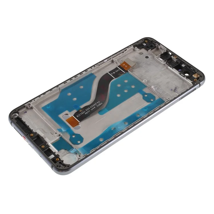 Для Huawei P10 Lite Grade C LCD-экран и сборка с цифровым датчиком + рамка, запчасть для замены (без логотипа) - черный