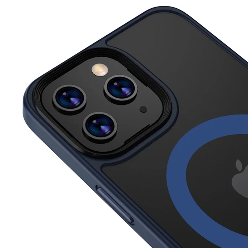 Para iPhone 14 Pro Max 6,7 polegadas Compatível com Carregamento Magsafe Capa Anti-queda TPU + PC Acabamento Mate Capa para Telemóvel - Verde