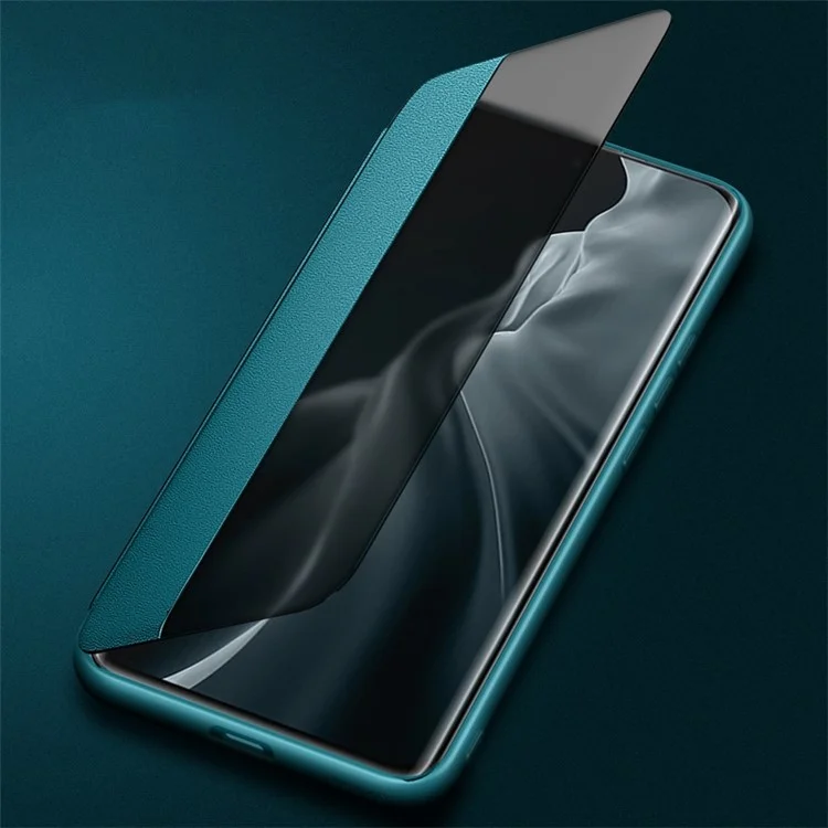 Fukelai Para Xiaomi 12 Pro 5G / 12S Pro 5G / 12 Pro (dimensidad) 5 g de la Visión Del Teléfono Del Teléfono Diseño de Ventana Anti-cortes - Negro