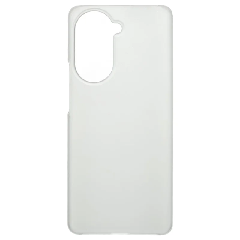 For Huawei nova 10 Pro 4G Well-protected Wear-resistant Cell Phone Case Rubberized Glossy PC Back Cover - Transparent
