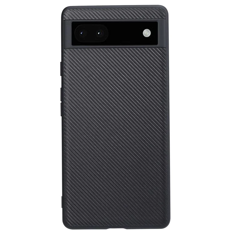 VILI TC Series für Google Pixel 6a strukturierte Leder beschichtete TPU-Handyhülle Stoßfeste Rückabdeckung
