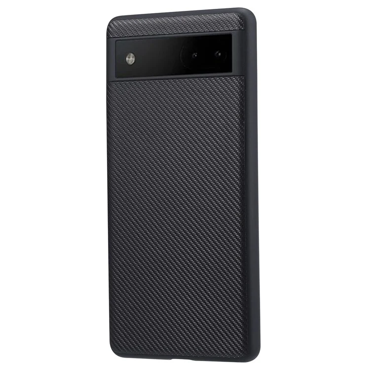 VILI TC Series für Google Pixel 6a strukturierte Leder beschichtete TPU-Handyhülle Stoßfeste Rückabdeckung