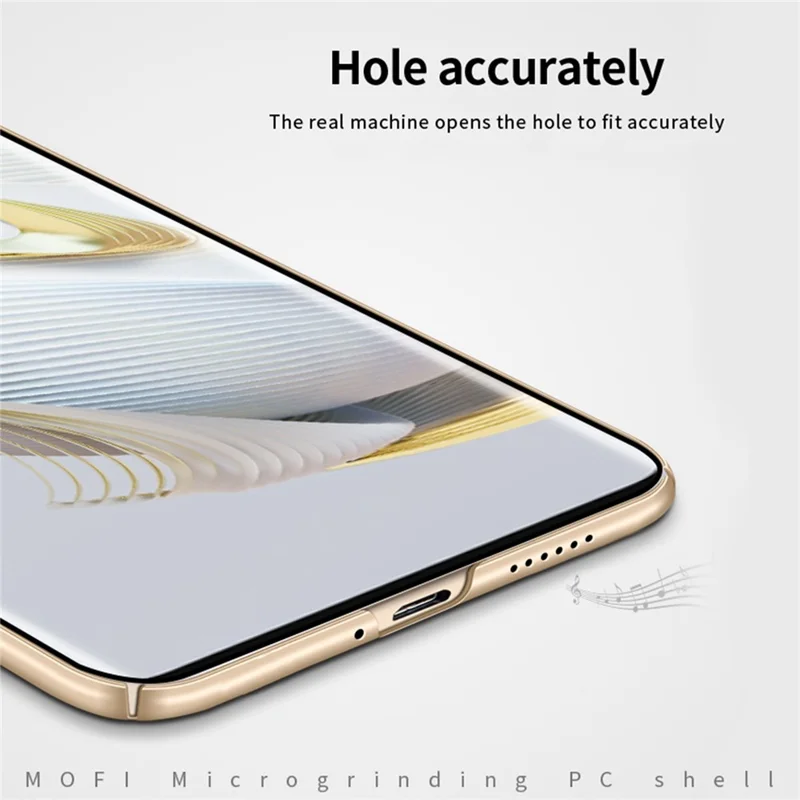 MOFI JK PC ​​series-1 Shield Para Huawei Nova 10 4G Matte Hard PC Back Case Anti-shock Protetor - Vermelho