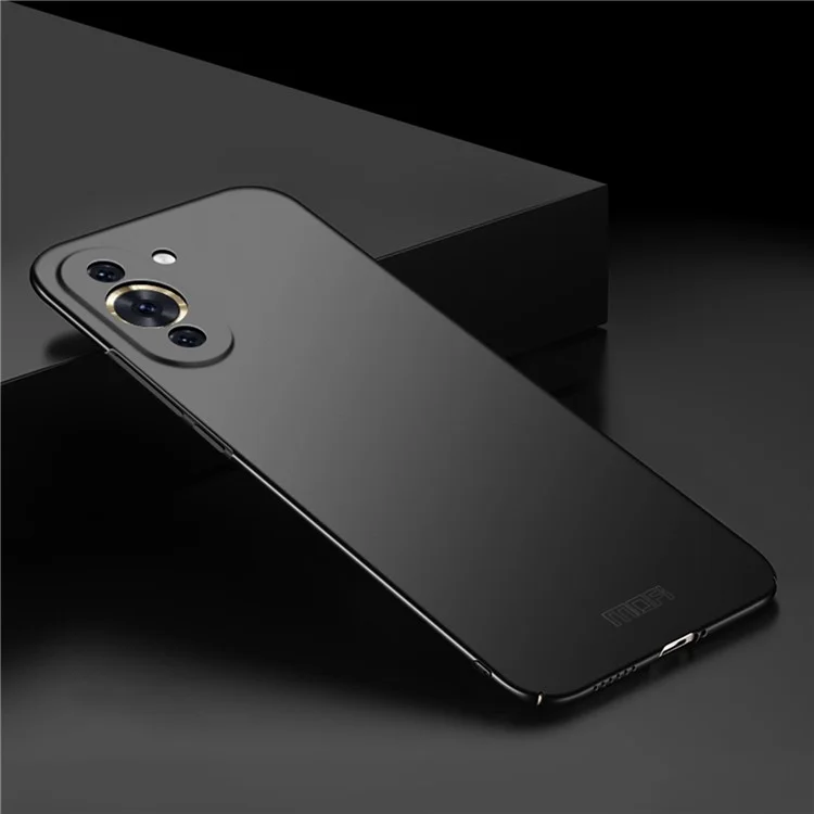 MOFI JK PC ​​series-1 Shield Para Huawei Nova 10 Pro 4G Slim Precise Corteut Matte PC Hard Phip Sobre de Portada Con Correa - Negro